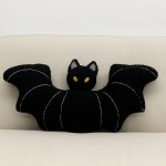 Halloween Pillow Supplier - 2023 New Bat Ghost