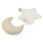 Throw Pillow Factory - Custom Star Moon Shaped