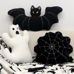 Halloween Pillow Supplier - 2023 New Bat Ghost