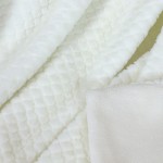 Faux Fur Blanket Manufacturer - 100% Polyester Embossed