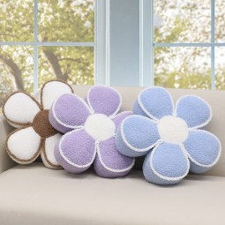 Decorative Pillow Manufacturer - Teddy Fleece Flower