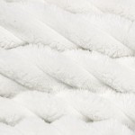 Fleece Blanket Supplier - White 50x60 Inches Cozy