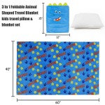 Travel Pillow Set Supplier - Cozy 3-in-1 Dinosaur