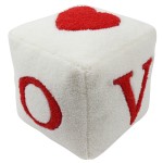 Letter Pillow Factory - Valentine Red Boucle