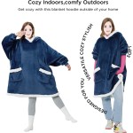 Sweatshirt Blanket Factory - Plain Oversize Thick