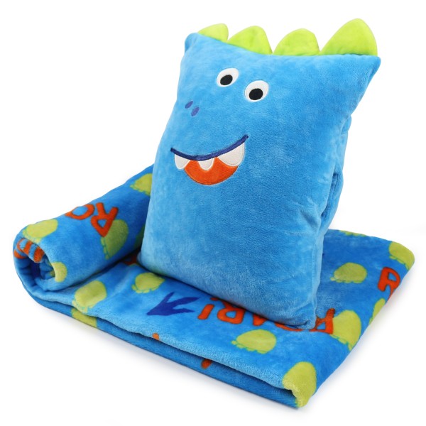 Travel Pillow Set Supplier - Cozy 3-in-1 Dinosaur