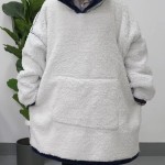 Adult Hoodie Blanket Manufacturer - Super Warm Sherpa