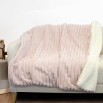 Reversible Blanket Factory - Elegant Jacquard Rabbit