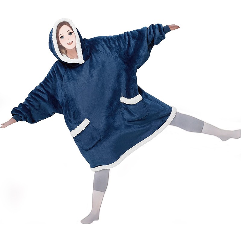 Sweatshirt Blanket Factory - Plain Oversize Thick