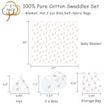 Baby Swaddle Set Factory - Ultra Soft 5PK Cotton