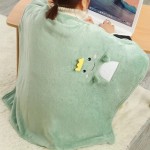 Throw Blanket Factory - Soft 3D Embroidered Flannel