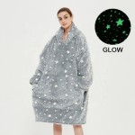 Unicorn Blanket Factory - Cartoon Faux Fur Hoodie