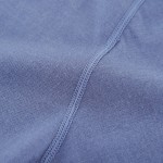 V-Neck T-Shirt Factory - Mens Merino Wool Blue