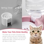 Pet Bowl Set Supplier - Eco-Friendly Pink Stainless