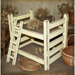 Pet Bunk Bed Supplier - Distressed Wooden Two Tier