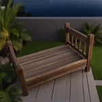 Rustic Pet Bed Factory - Slatted Headboard Multi-Finish