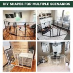 Exercise Pen Manufacturer - 8-Panel Foldable Metal