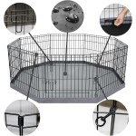 Exercise Pen Manufacturer - 8-Panel Foldable Metal