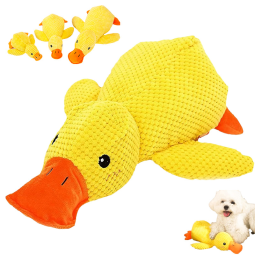 Squeaky Toy Supplier - Plush Sleeping Duck Bite-Resistant