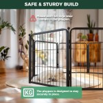 Exercise Pen Manufacturer - 8-Panel Foldable Metal