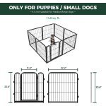 Exercise Pen Manufacturer - 8-Panel Foldable Metal