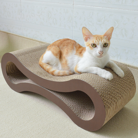Luxury Cat Tree Supplier - 8-Shaped Scratching Board
