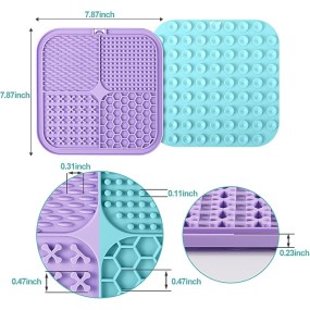 Lick Mat Factory - 2-Pack Suction Cups
