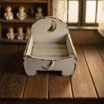 Wooden Pet Bed Manufacturer - Vintage Style Moon Cutout