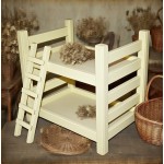 Pet Bunk Bed Supplier - Distressed Wooden Two Tier