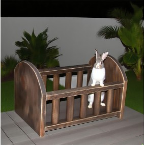 Rustic Pet Bed Factory - Multi-Use Lounge Photo Prop