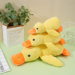 Squeaky Toy Supplier - Plush Sleeping Duck Bite-Resistant