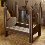 4 Poster Bed Factory - Vintage White Post Structure