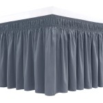 Bed Skirt Manufacturer - Silky Fabric Machine Washable
