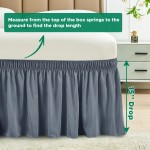 Bed Skirt Manufacturer - Silky Fabric Machine Washable