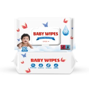 Baby Wipes Supplier - 80pcs Purified Water
