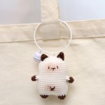 Crochet Kit Manufacturer - OEM Cat Pendant Keyring Set