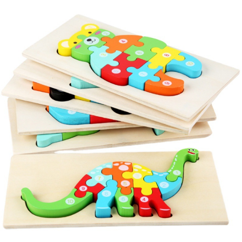 Wooden Puzzle Manufacturer - OEM Color Sorting Toy Set