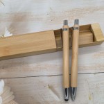 Ballpoint Pen Manufacturer - OEM Bamboo Pen with Logo