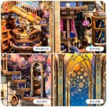 Doll House Factory - Custom Book Nook with LED Light