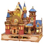 Wooden Puzzle Manufacturer - OEM Castle Model DIY Kit