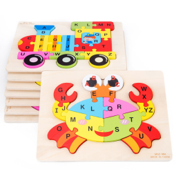 Wooden Puzzle Factory - Custom Montessori Game Toy