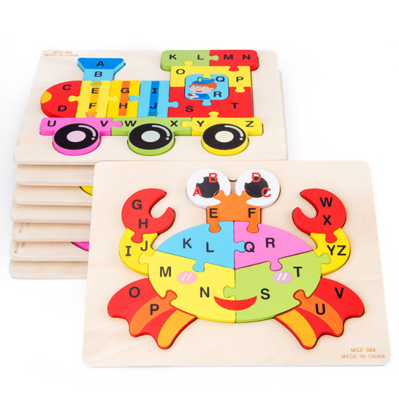 Wooden Puzzle Factory - Custom Montessori Game Toy
