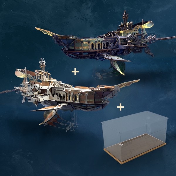 Wooden Puzzle Factory - Custom Music Gear Model Kit