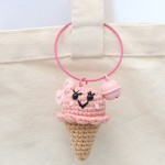 Crochet Kit Factory - Custom Ice Cream Key Ring