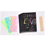 Scratch Paper Manufacturer - OEM Magic Color Paper Book