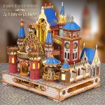 Wooden Puzzle Manufacturer - OEM Castle Model DIY Kit