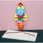 Wooden Puzzle Manufacturer - OEM Color Sorting Toy Set