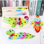 Wooden Puzzle Factory - Custom Montessori Game Toy