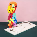 Wooden Puzzle Manufacturer - OEM Color Sorting Toy Set