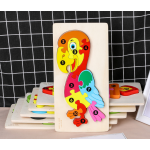 Wooden Puzzle Factory - Custom Montessori Game Toy